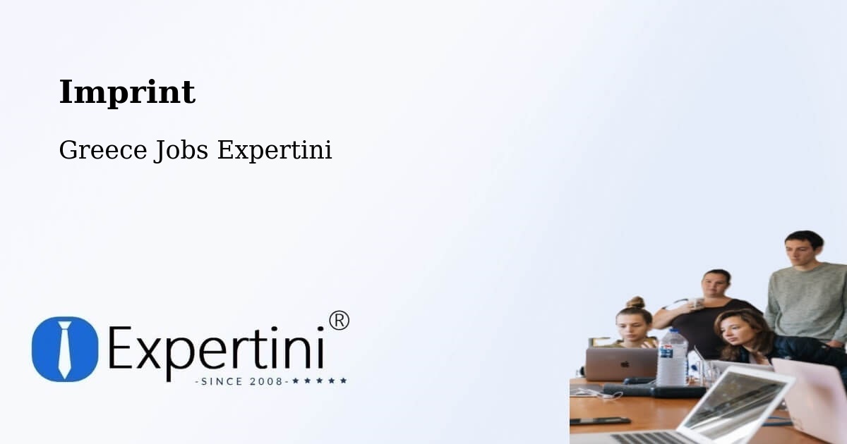 Imprint – Katochí - Greece Jobs Expertini